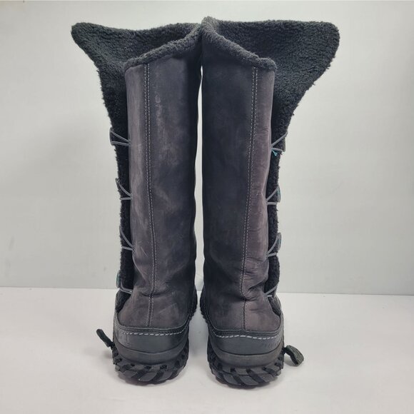 Nike Valenka 2 ACG Puddle Proof Women's Black Button Boots 375461-001 US Size 9 - Picture 4 of 11